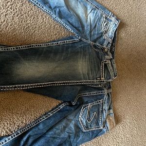 SILVER SUKI Cropped Capris 2x waist 29 & 30 $25 each for one pair